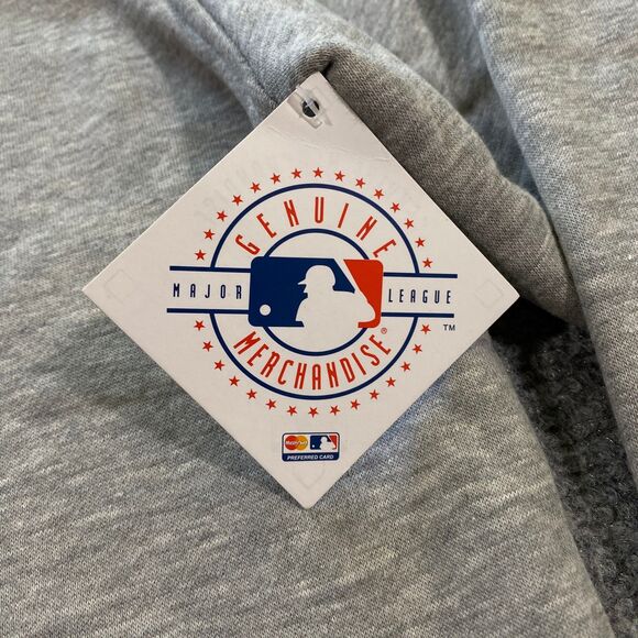 Philadelphia Phillies Retro Arch Logo New Era Hoodie Womens X-Large XL Gray MLB - Picture 7 of 16